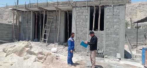 بازدید از واحدهای مسکن محرومین در حال احداث شهرستان دشتستان